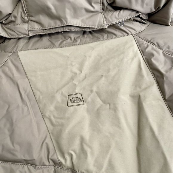 Mens 686 ACE Snowboarding JACKET Size LARGE Winter Coat Khaki Tan Down 15 Years - Picture 15 of 16